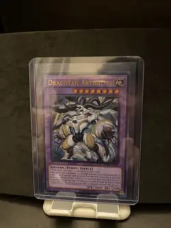Yu-Gi-Oh! Dracotail Arthalion Ultra Rare 1st Edition Justice Hunters - Image 1