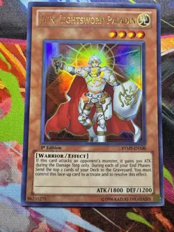 Yugioh Jain, Lightsworn Paladin RYMP-EN100 Ultra Rare 1st Edition Near Mint - Image 2