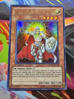 Yugioh Jain, Lightsworn Paladin RYMP-EN100 Ultra Rare 1st Edition Near Mint - Image 4