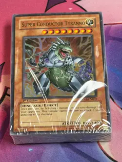 Yugioh SD09 Structure Deck Dinosaur's Rage 1st Edition SEALED Deck - Image 1