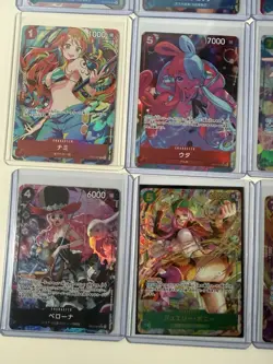 One Piece Japanese Alt Art Lot of 9, Boa and Nami US Seller - Image 3