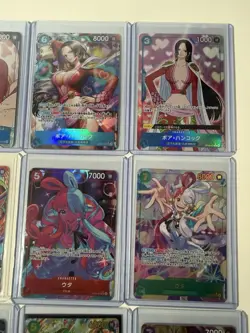 One Piece Japanese Alt Art Lot of 9, Boa and Nami US Seller - Image 5