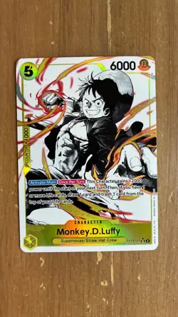 Monkey.D.Luffy (Parallel) ST13-015 SR Ultra Deck: The Three Brothers Foil⚓📈 - Image 1