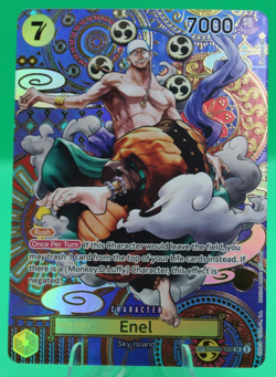Enel SP OP05-100 SR - Awakening Of The New Era - One Piece English Nrmt to Mint - Image 1