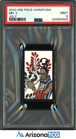 One Piece 2010 Mr. 3 One Piece Hanafuda PSA 9 - Image 1