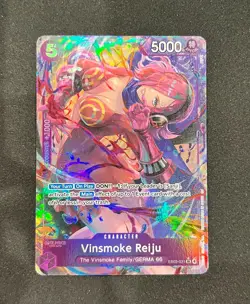 VINSMOKE REIJU 2026 One Piece EB03 Heroines Edition Super Alt Art 031 ENGLISH - Image 1