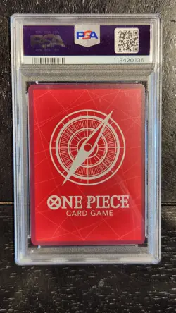 One Piece PSA 10 Monkey D Luffy L Promo 2025 ST13-003 BVB X One Piece English - Image 2