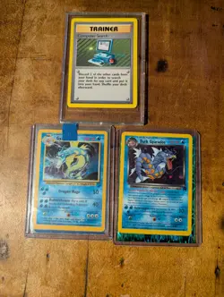 Pokemon Vintage Card Lot Gyrados Computer Search (5) CCG 1999 1st Nidoqueen - Image 1