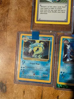 Pokemon Vintage Card Lot Gyrados Computer Search (5) CCG 1999 1st Nidoqueen - Image 3