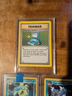 Pokemon Vintage Card Lot Gyrados Computer Search (5) CCG 1999 1st Nidoqueen - Image 4