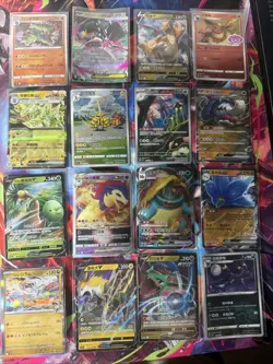 Pokemon 16 Card Lot nm V Max Mega Amazing Ex HOLO Rare Hits Only F65 - Image 1