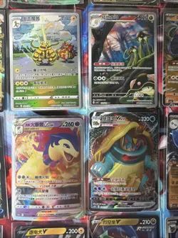 Pokemon 16 Card Lot nm V Max Mega Amazing Ex HOLO Rare Hits Only F65 - Image 2