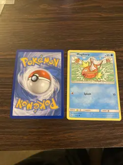 Magikarp Hidden Fates Reverse Holo and Common Pokemon TCG Card - Image 2