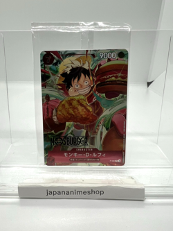 ONE PIECE Card Game x MOS BURGER ~ Luffy Promo Card P-080 Limited Japan - Image 1