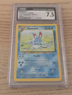 🔥 Bulk Pokemon Lot -Pokemon Neo Genesis- 33 Cards - 2 CGC Graded Holos - LP/HP - Image 3