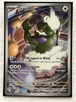 Tornadus Wrapped in Wind Pokemon Card 210 Promo Rare Holo Foil - Image 5