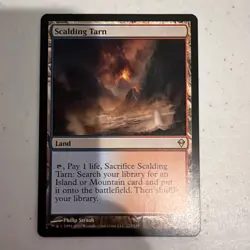 Magic The Gathering MTG Zendikar #223 Scalding Tarn - Image 1