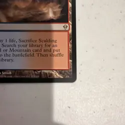 Magic The Gathering MTG Zendikar #223 Scalding Tarn - Image 2