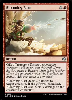 MTG-NM Playset X4-Blooming Blast-#126-Bloomburrow - Image 1