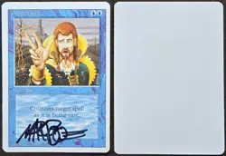 Signed MtG Magic Mark Poole Artist Proof _ Revised _ COUNTERSPELL _ VHTF 1/100! - Image 1
