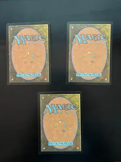 3 x Shivan Reef - Apocalypse - MTG - see picts for condition - Image 2