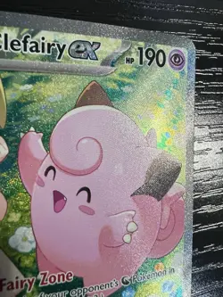 Pokemon TCG Lillie's Clefairy EX Journey Together Sir Card 184/159 NM Condition - Image 3