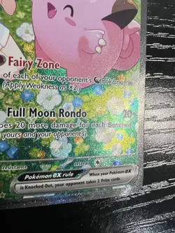 Pokemon TCG Lillie's Clefairy EX Journey Together Sir Card 184/159 NM Condition - Image 4