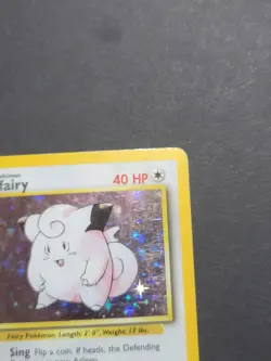 Pokemon Clefairy Holo Rare Base Set 5/102 1999 Wizards 40HP - Image 4
