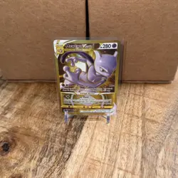 Mewtwo VStar 086/078 Gold Secret Rare Pokemon TCG - Image 1
