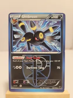 Pokemon TCG Umbreon 64/116 Non-Holo Rare Card Plasma Freeze MP - Image 1