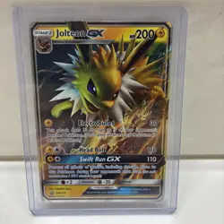 2019 Jolteon GX SM173 Pokemon Card CCG Holo Black Star - Image 1
