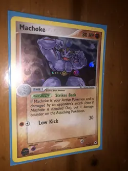 Pokemon Machoke 41/101 EX Hidden Legends Holo Uncommon - Image 1
