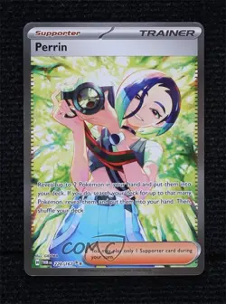 Perrin Special Illustration Rare Pokemon Scarlet Violet Twilight Masquerade - Image 1