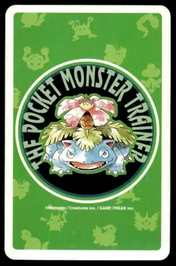 Raichu 3 of Diamonds Venusaur Poker Deck Pokemon Japanese ~ MP - Image 2