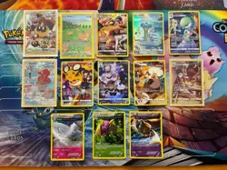 Pokemon Card Lot Full Art Alt Art Fire Charizard Lapras Ditto - Image 1