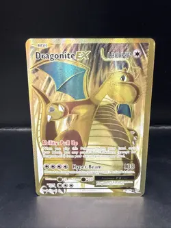 Pokemon TCG Dragonite-EX Evolutions 106/108 Holo Full Art Ultra Rare - Image 1