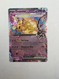 Pokemon TCG Dedenne EX Scarlet & Violet - Paldea Evolved 093/193 Holo Double - Image 1