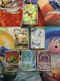 Pokemon Card Lot Full Art Alt Art Fire Reshiram Pachirisu - Image 1