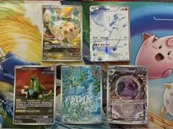 Pokemon Card Lot Full Art Alt Art Fire Reshiram Pachirisu - Image 3