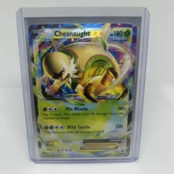 Pokemon TCG XY Chesnaught EX XY18 Black Star Promo Holo LP/MP! - Image 1