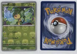 Pansage Master Ball Foil Pokemon Black Bolt BLK #004 - Image 3