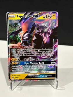 Tapu Koko GX SM50 - Black Star Promo - Sun and Moon Pokemon- MP - Image 1