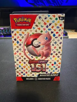 Pokemon TCG Scarlet & Violet 151 Booster Bundle Sealed (6 packs) - Image 1
