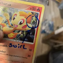 MP - Chimchar 14/17 Holo - POP Series 6 - Pokemon TCG - Swirl 🌀 - Image 2