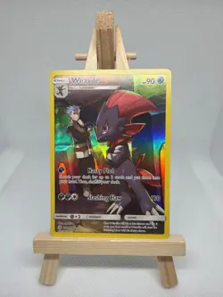 Pokemon TCG Weavile Sun & Moon - Cosmic Eclipse 238/236 Holo Secret Rare - NM - Image 1