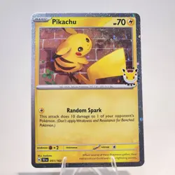 🌀Fart Swirl - Pikachu 51/162 Stamped 2026 Pokemon Day 30th Anniversary Promo - Image 1
