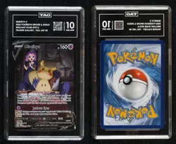 Full Art - Mimikyu V Pokemon Sword Shield Brilliant Stars Trainer Gallery TAG 10 - Image 3