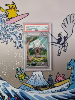2024 POKEMON TWM EN-TWILIGHT MASQUERADE ILLUSTRATION RARE #168 PINSIR PSA 9 - Image 1