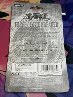 Yugioh SEALED Force of the Breaker 1st Edition Booster Pack BLISTER - Unsearched - Image 2
