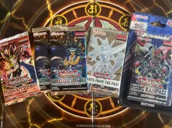 Lot of 5 YuGiOh Booster Packs - Image 1